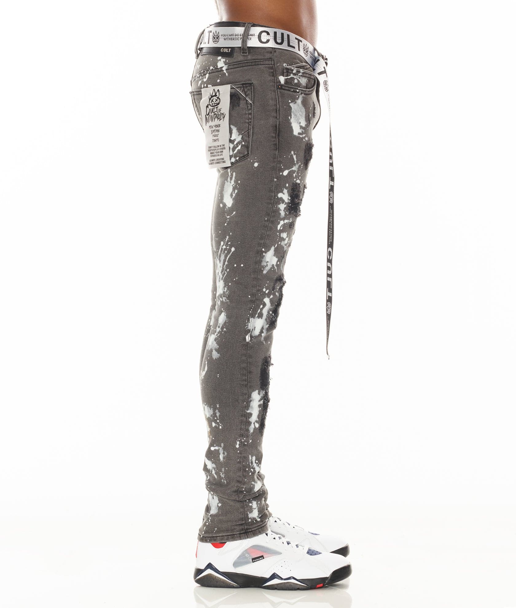 PUNK SUPER SKINNY IN CINDER - Image 5