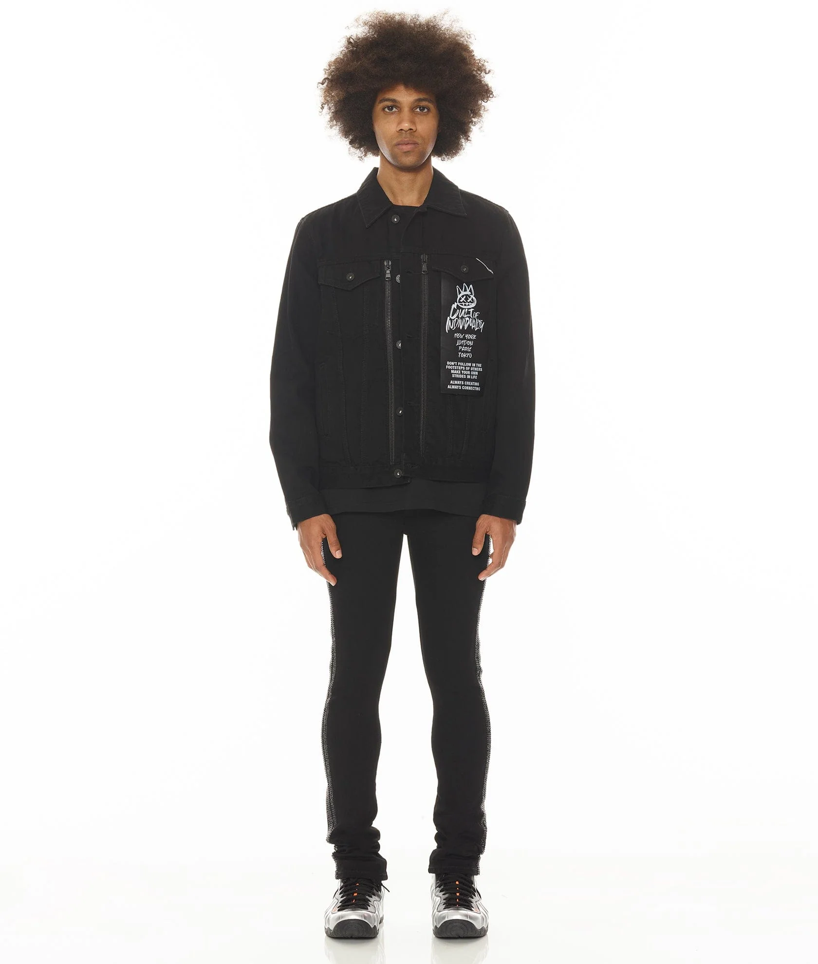 PUNK SUPER SKINNY IN CRYSTAL - Image 3
