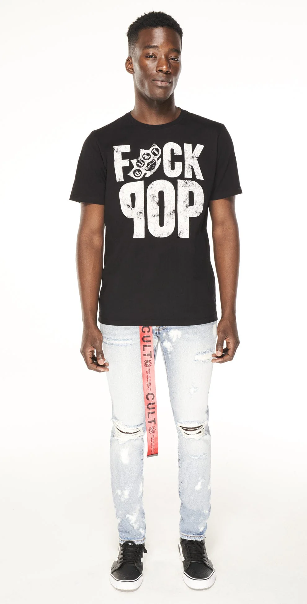 PUNK SUPER SKINNY STRETCH IN BLEACH - Image 4