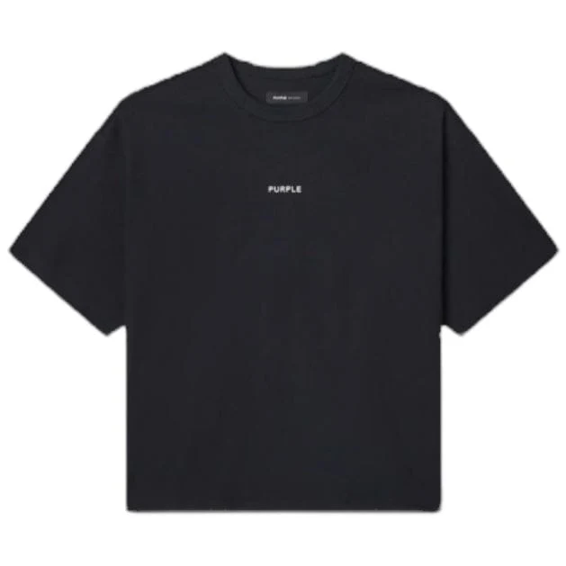 Purple Brand Arched Gothic Tee (Black) M1057-JBAG225 - Image 4