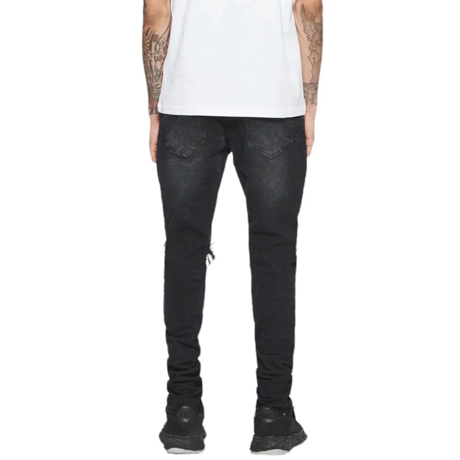 Purple Brand Black Wash Blowout Denim (Black Wash) P002-BLB - Image 3