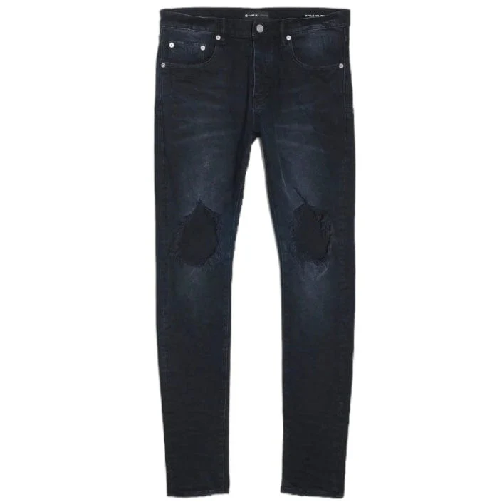 Purple Brand Black Wash Blowout Denim (Black Wash) P002-BLB - Image 4