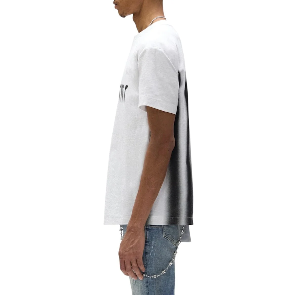 Purple Brand Blurred Tee (Brilliant White) P104-TBWB325 - Image 2