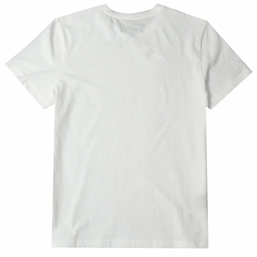 Purple Brand Colours Wordmark Brilliant White Clean Jersey SS Tee (White) - Image 6