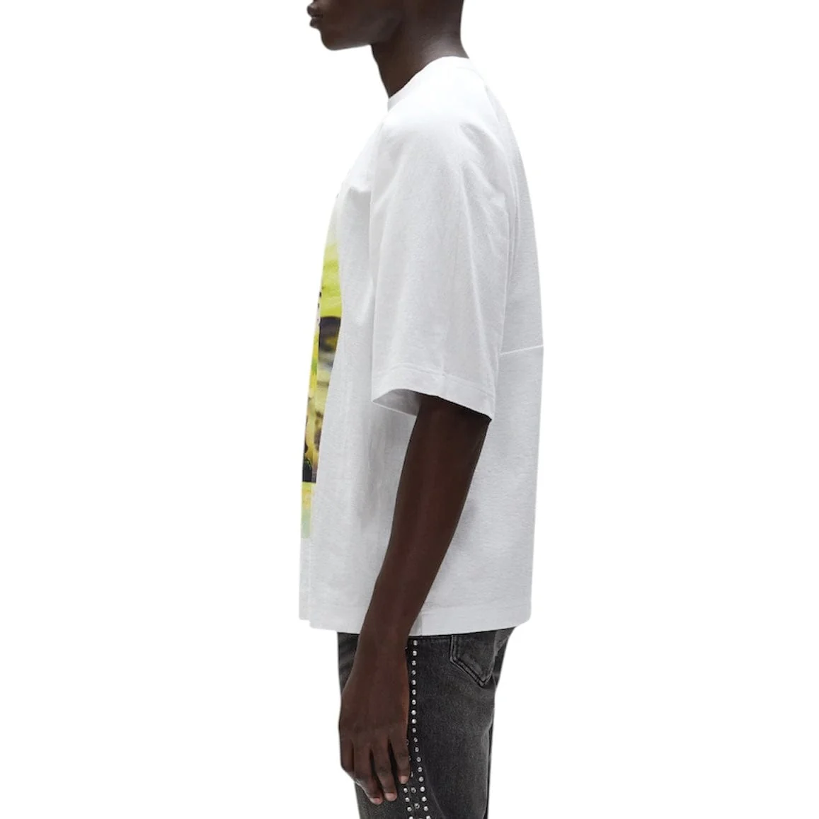 Purple Brand Force Majeure Tee (Brilliant White) M1057-TWFM325 - Image 3