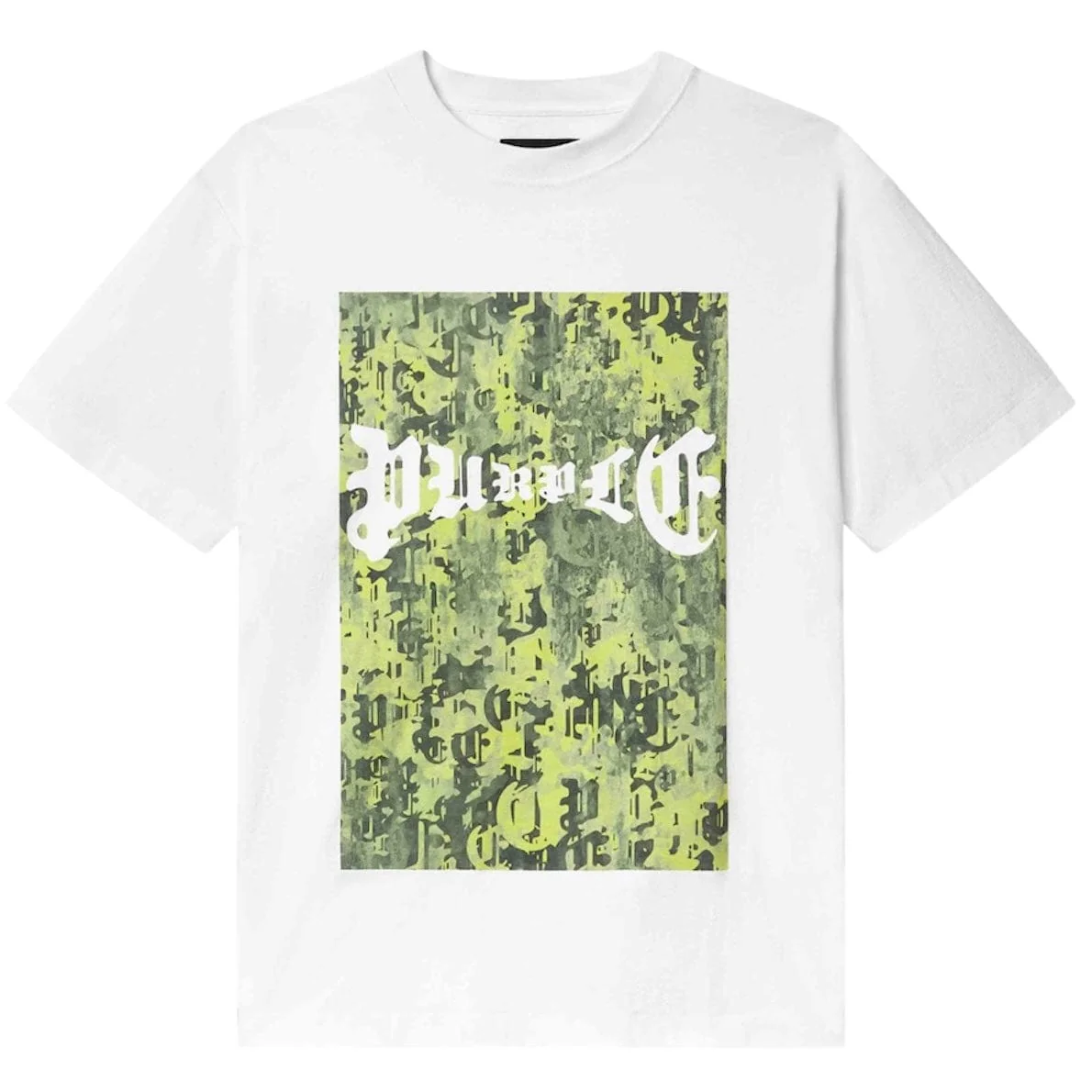 Purple Brand Gothic Camo Tee (Brilliant White) P104-TWGC325 - Image 4