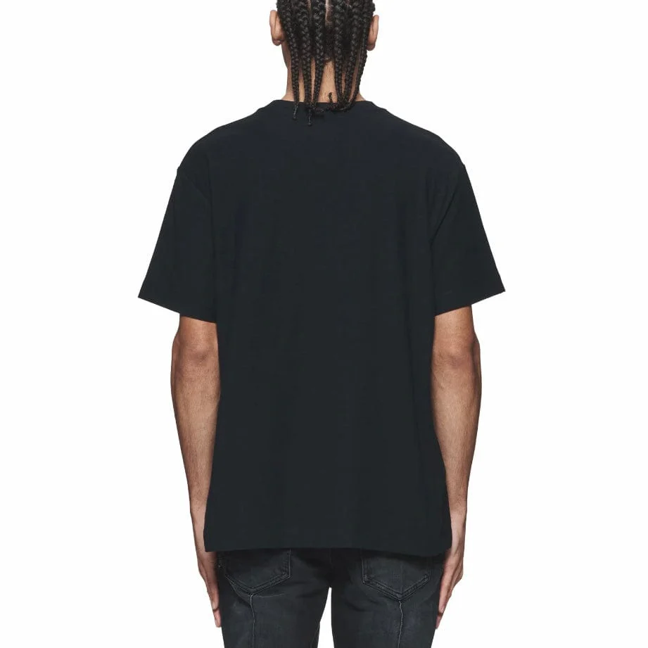 Purple Brand Gothic Wordmark Tee (Black) P104-JGBB324 - Image 2
