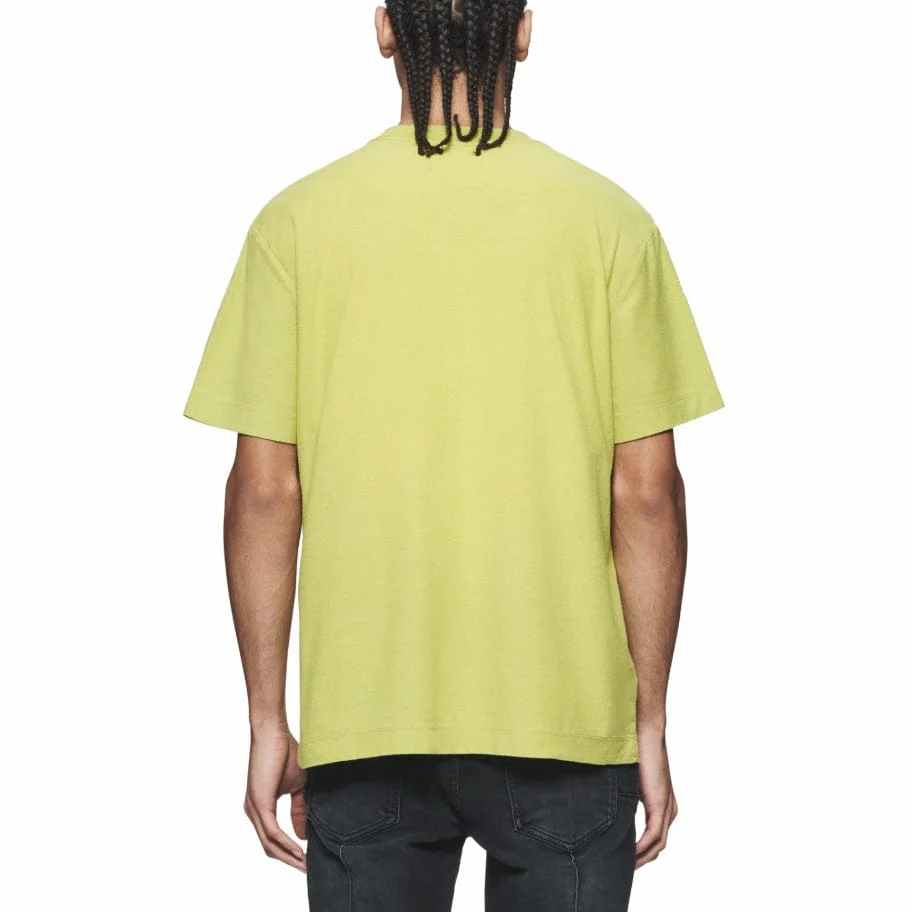 Purple Brand Gothic Wordmark Tee (Split Pea Green) P104-JGSP324 - Image 2