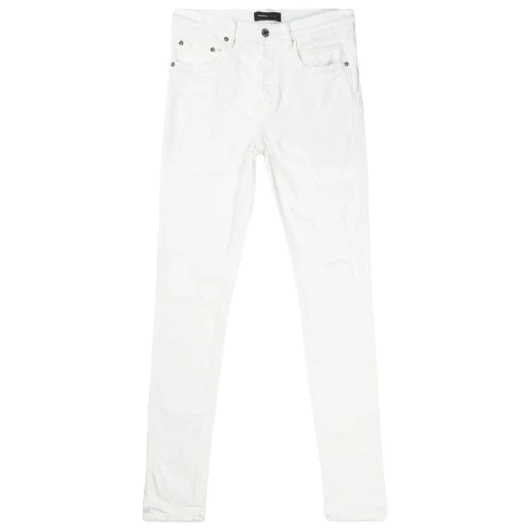 Purple Brand Jacquard Monogram Denim (White) P001-JMWH224 - Image 4