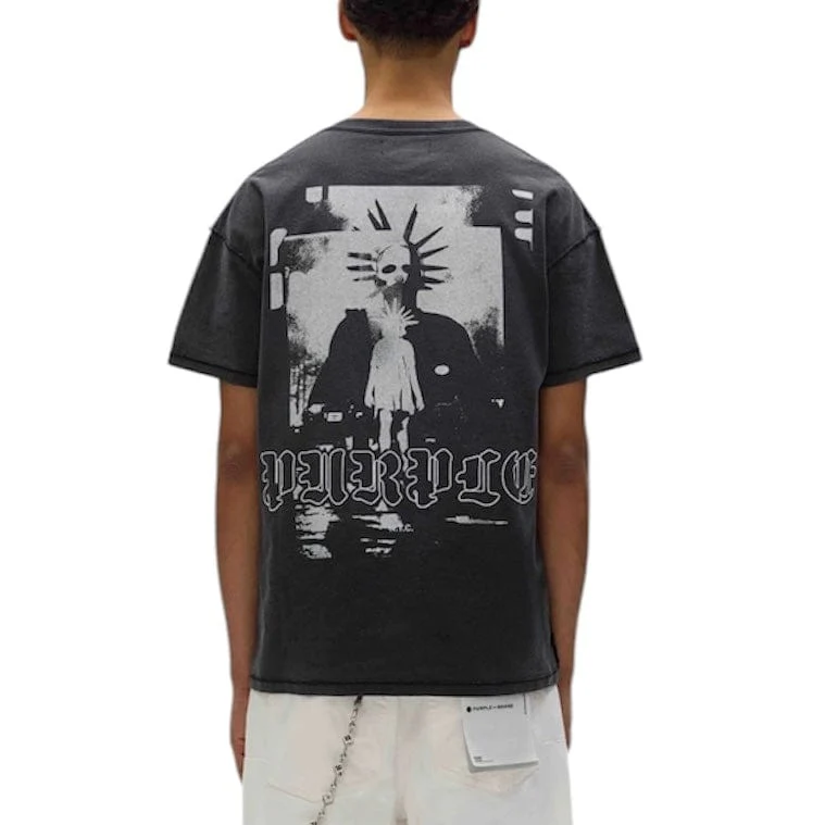 Purple Brand Liberty Tee (Black) P101-JBLI225 - Image 3