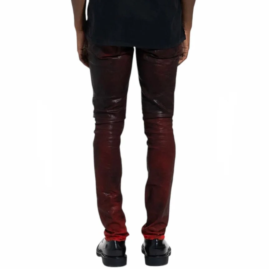 Purple Brand Molten Lava Coated Denim (Red) P001-MLCC423 - Image 2