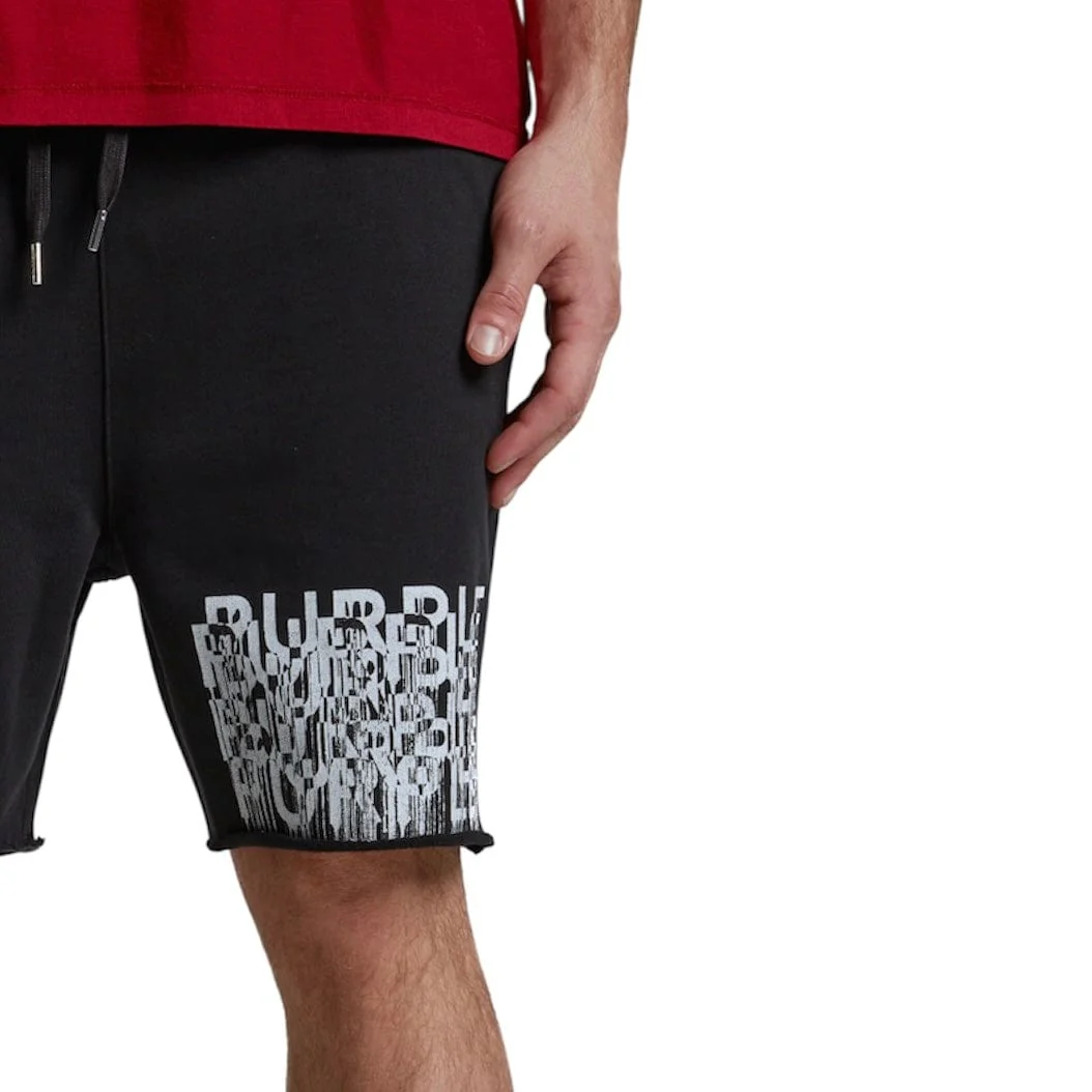 Purple Brand Mwt Fleece Shorts (Black Beauty) P446-MGBD325 - Image 4