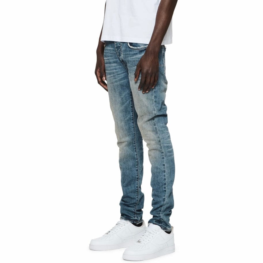 Purple Brand One Year Slim Denim (Mid Indigo) P005-OYMI423 - Image 2