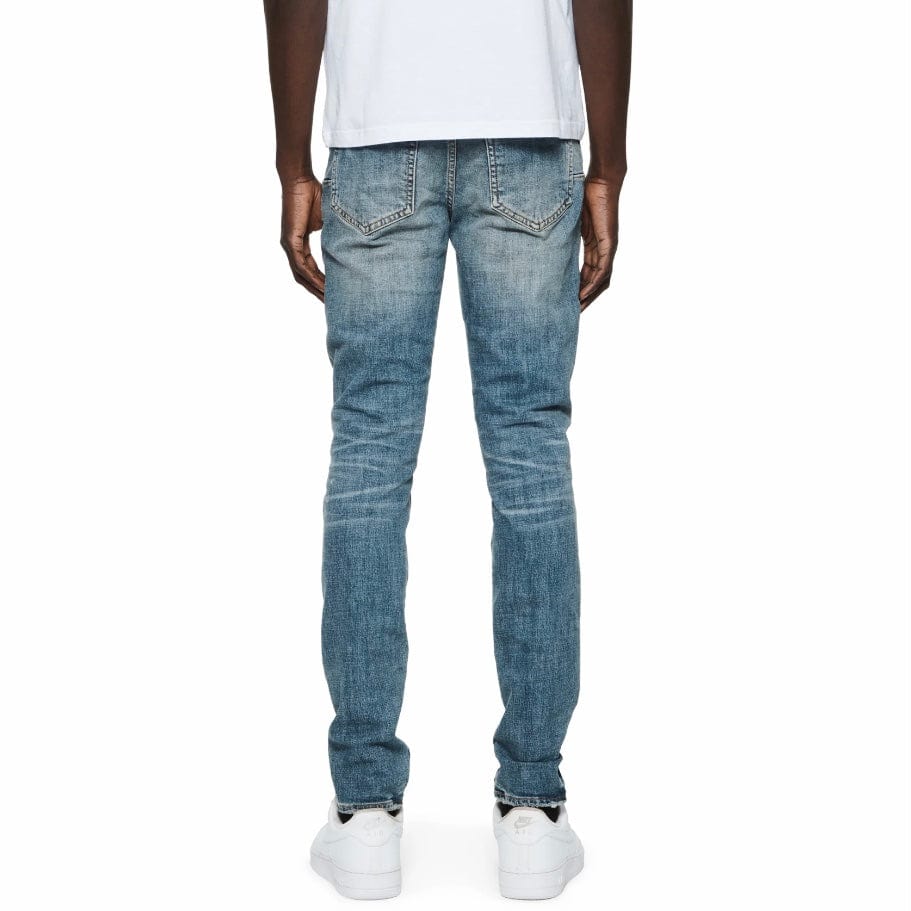 Purple Brand One Year Slim Denim (Mid Indigo) P005-OYMI423 - Image 3