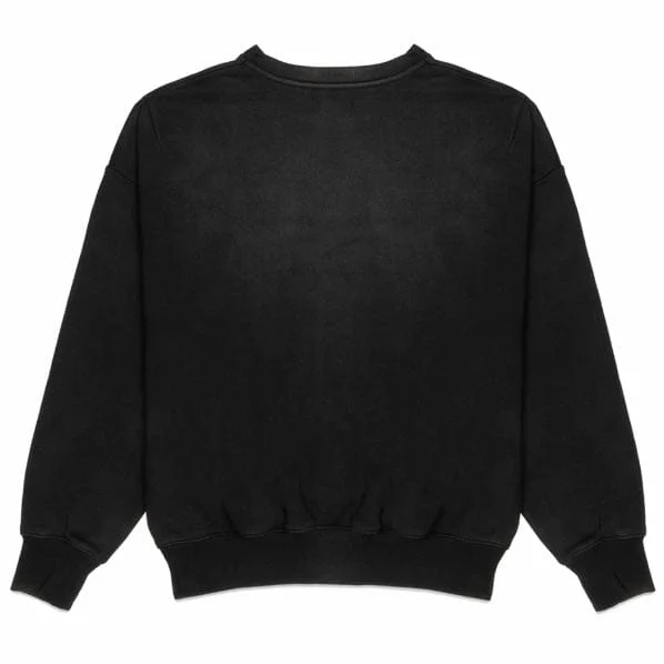 Purple Brand Outline Hwt Fleece Crewneck (Black) P402-HBBO124 - Image 5