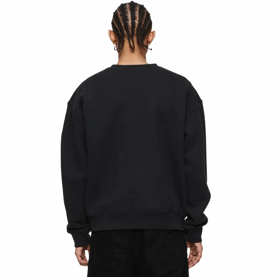 Purple Brand Oversized Wordmark Hwt Crewneck (Black Beauty) P402-HBBC423 - Image 2