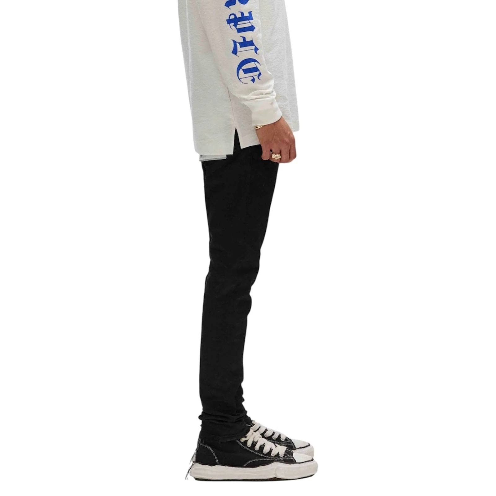 Purple Brand P001 Black Raw Denim (Black Raw) P001-BLKR222 - Image 2