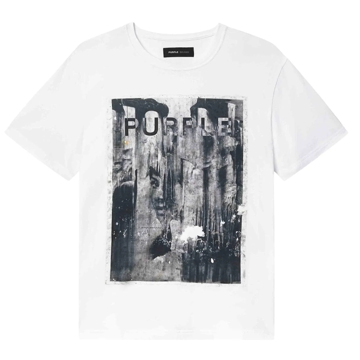 Purple Brand Parking Lot Tee (Brilliant White) P109-CWPL325 - Image 4