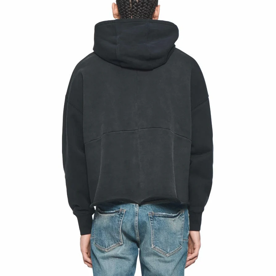 Purple Brand Shadow Wordmark Oversized Hoodie (Black) M4104-HFBB424 - Image 2