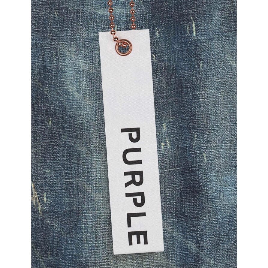 Purple Brand Skinny Perforated Denim (Dark Indigo) P001-SPFD424 - Image 5