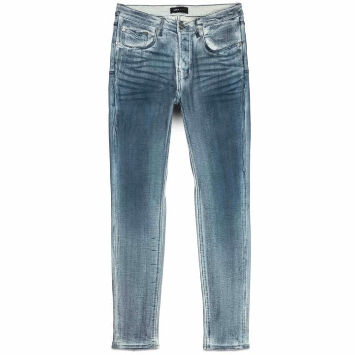 Purple Brand Stained Cobalt Denim (Light Indigo) P001-SCLI224 - Image 4