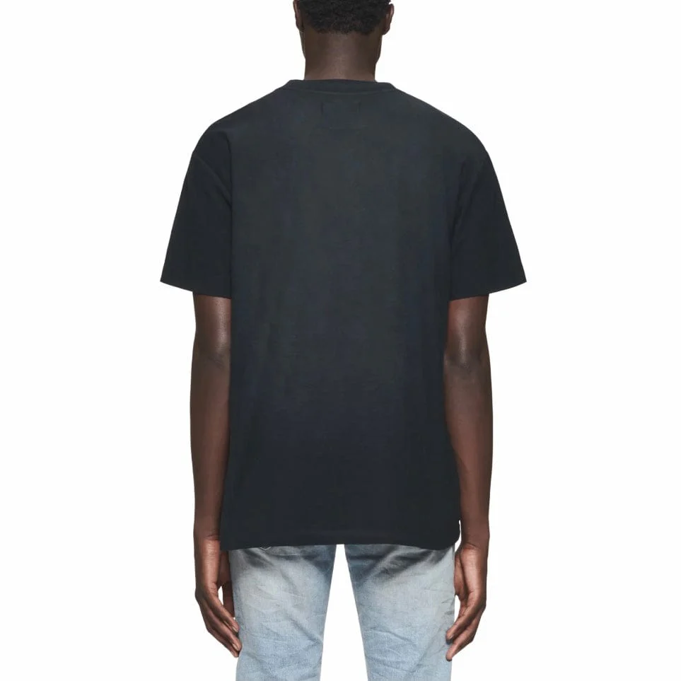 Purple Brand Textured Sky High SS Tee (Black Beauty) P104-JSBB324 - Image 2