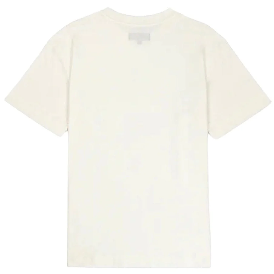 Purple Brand Textured Wordmark SS Coconut Milk Tee (Off White) - Image 7
