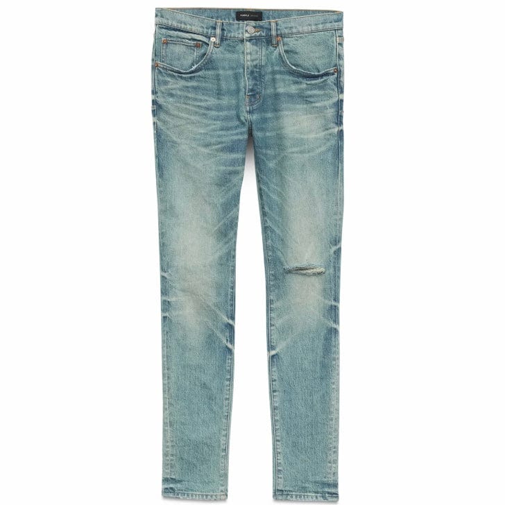 Purple Brand Vintage Knee Blowout Denim (Dirty Indigo) P001-VKDI324 - Image 4