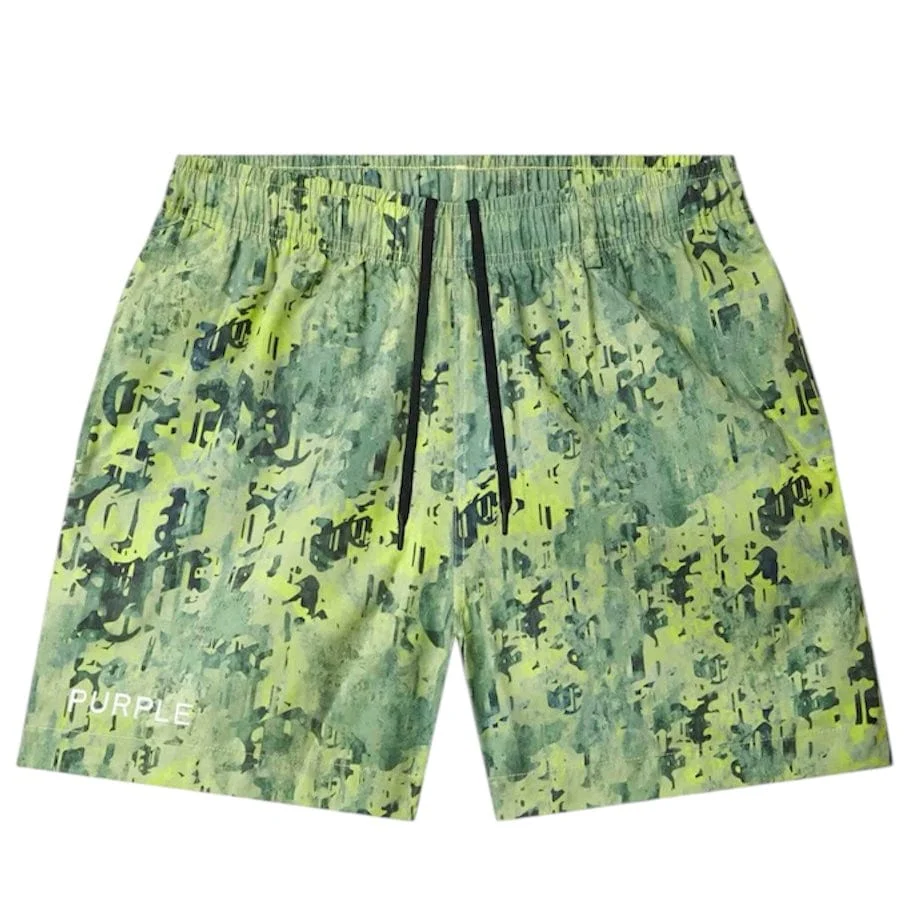 Purple Brand Worn Gothic Camo Swim Shorts (Gothic Camo) P504-PGWC325 - Image 4