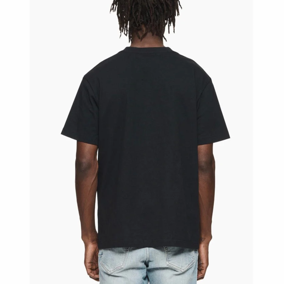 Purple Brand Written Logo Black Beauty Heavy Jersey SS Tee (Black) - Image 3