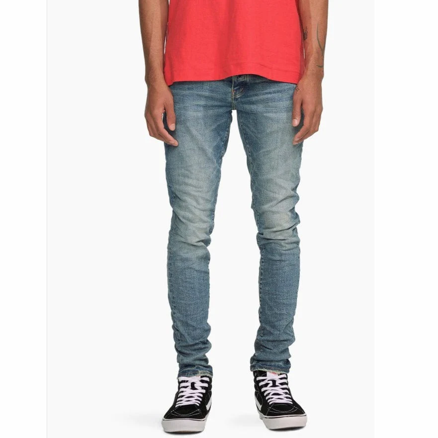Purple Denim Tinted Indigo Worn Vintage Jean (Mid Indigo) P001-TIWV323 - Image 3