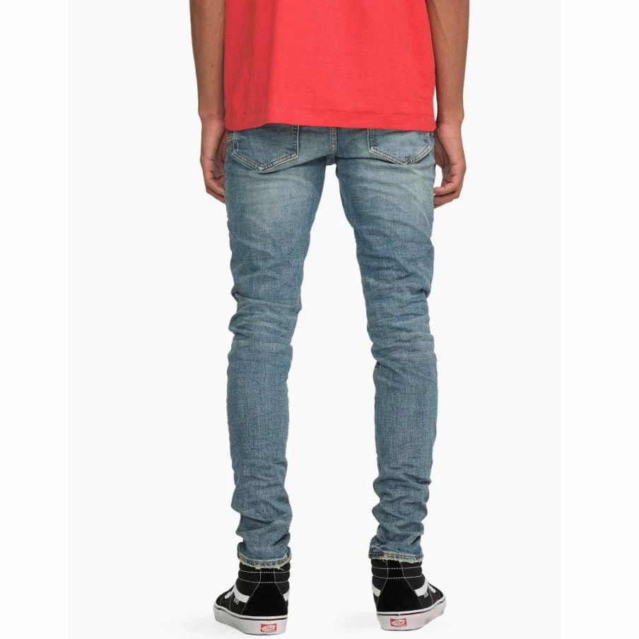Purple Denim Tinted Indigo Worn Vintage Jean (Mid Indigo) P001-TIWV323 - Image 4