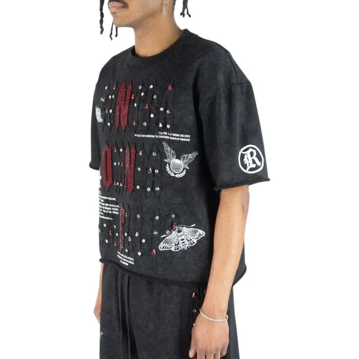 R3bel Denim Multiverse French Terry Set (Ash Black) - Image 4