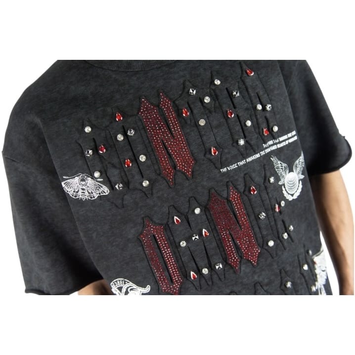 R3bel Denim Multiverse French Terry Set (Ash Black) - Image 7