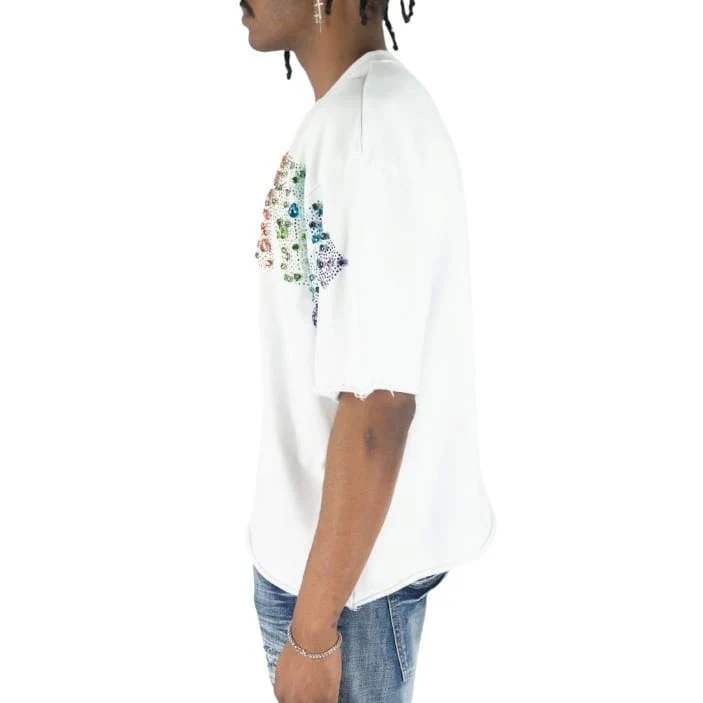 R3bel Denim Saint T-Shirt (White) 610-31211 - Image 3