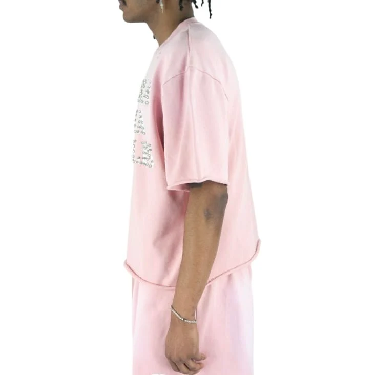 R3bel Denim Shady French Terry Set (Pink) - Image 5