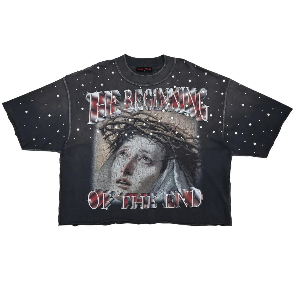 Rare Peace The Beginning Of The End Tee (Dark Grey) RT5060