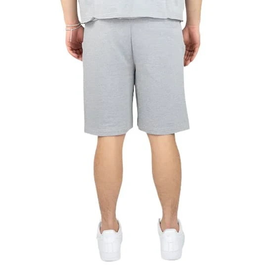 Rebel Minds Heavy Terry Shorts (Heather Grey) 351-951 - Image 4