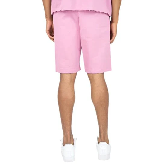 Rebel Minds Heavy Terry Shorts (Sage Pink) 351-951 - Image 4
