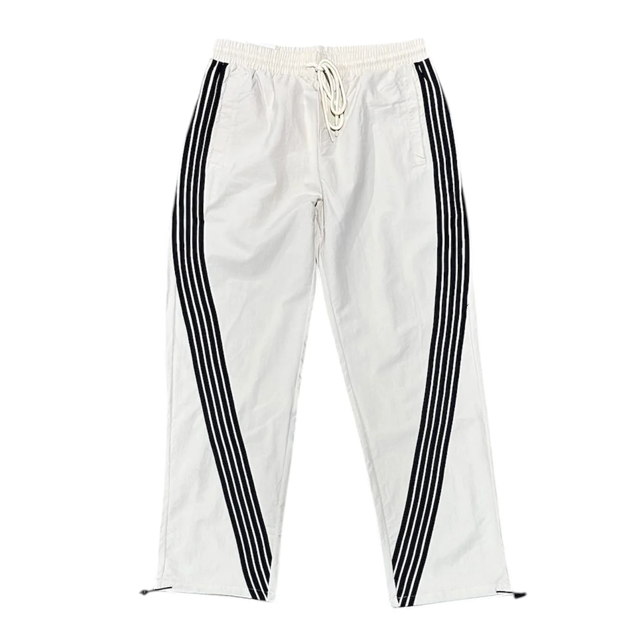 Rebel Minds Striped Nylon Windbreaker Set (Cream) - Image 3