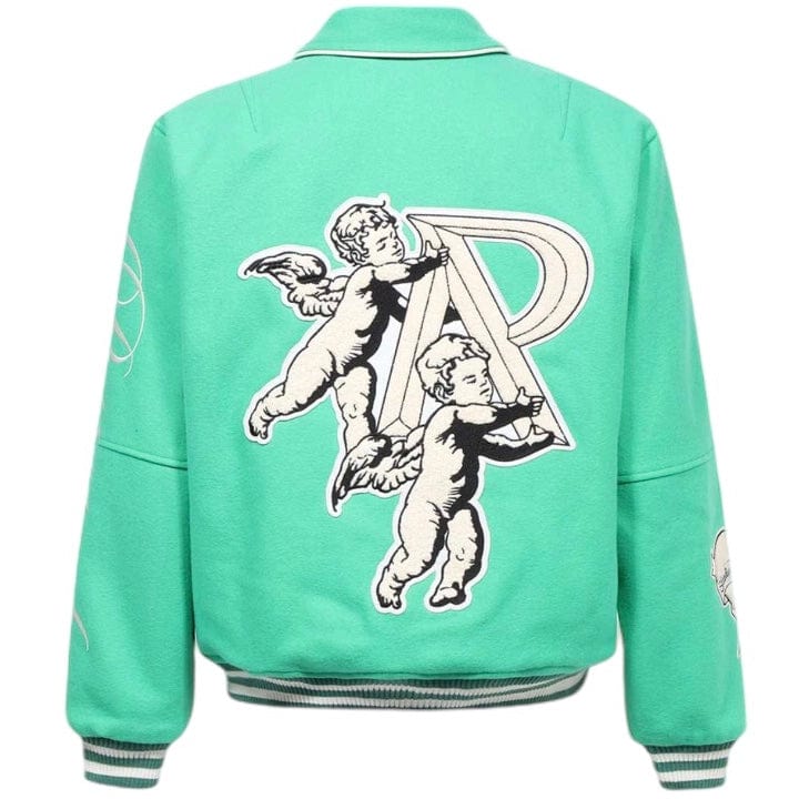 Represent Cherub Wool Varsity Jacket (Island Green) MJ1008-301 - Image 2