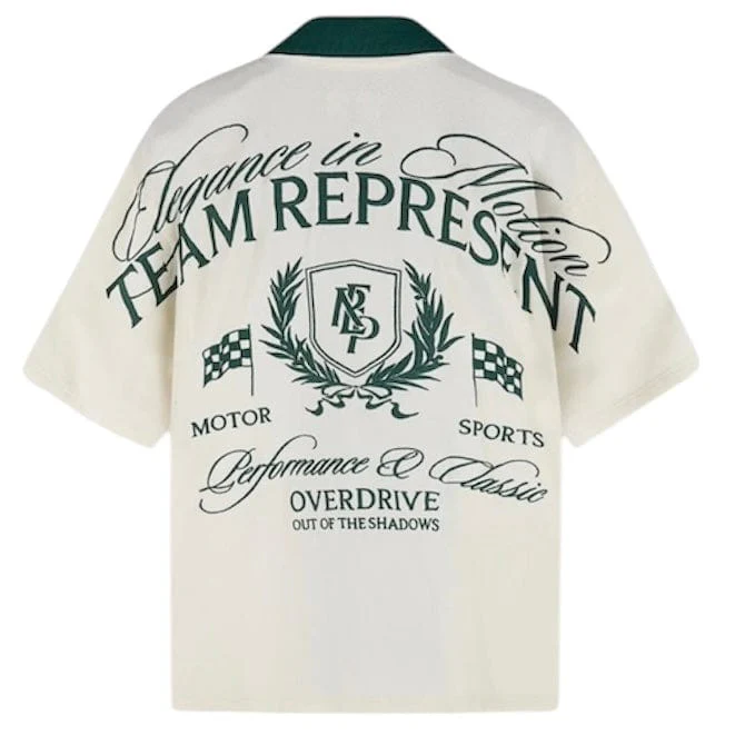 Represent Crest Shirt (Antique White) MLM2971-31 - Image 8