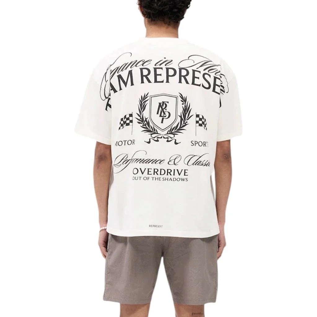 Represent Crest T-Shirt (Antique White) MLM41069-72 - Image 3