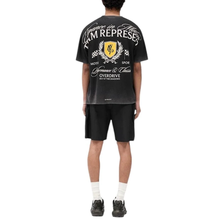Represent Crest T-Shirt (Vintage Black) MLM41069-06 - Image 6