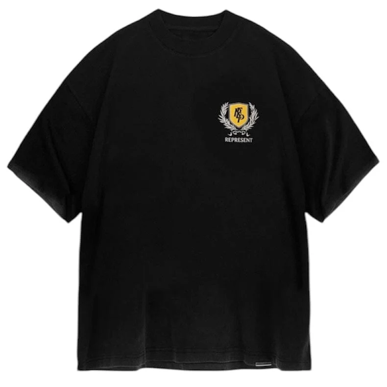 Represent Crest T-Shirt (Vintage Black) MLM41069-06 - Image 7