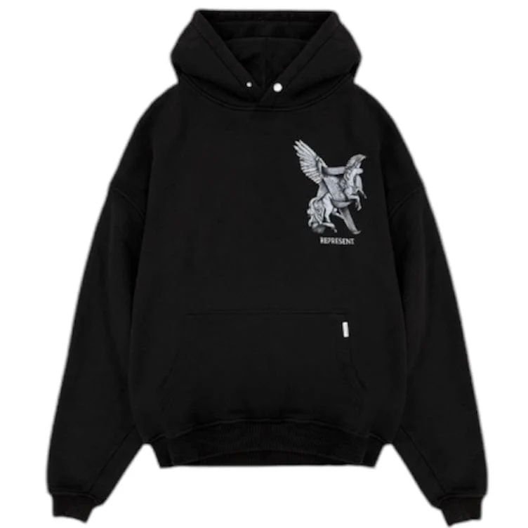 Represent Elegance In Motion Hoodie (Jet Black) MLM41065-01