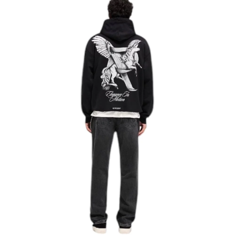 Represent Elegance In Motion Hoodie (Jet Black) MLM41065-01 - Image 8