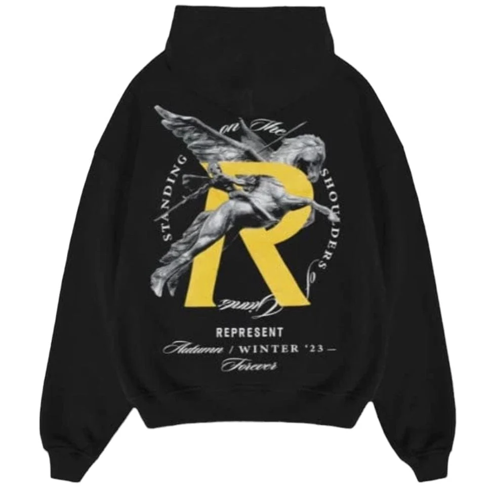 Represent Giants Hoodie (Jet Black) MH4021-01 - Image 2