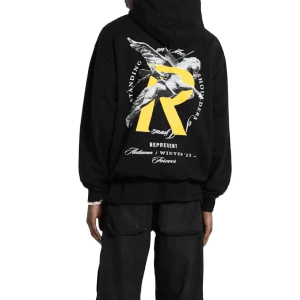 Represent Giants Hoodie (Jet Black) MH4021-01 - Image 5