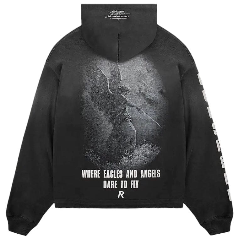 Represent Godspeed Hoodie (Aged Black) MLM4226-210 - Image 2